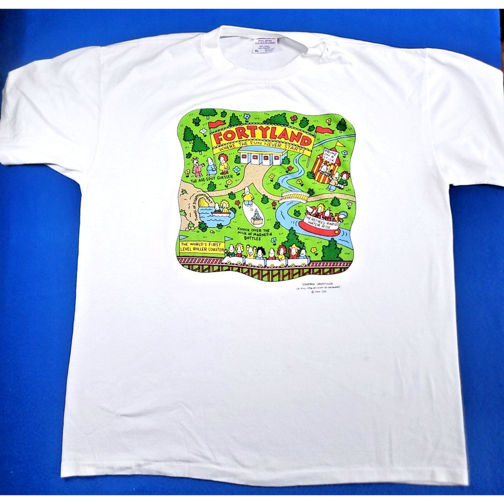 Vintage Shoebox Greetings A Tiny Division Of Hallmark T-Shirt Men's Size XL